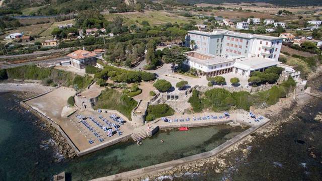 Villa MG Hotel 1★ — exteriér budovy na Římské riviéře v Itálii