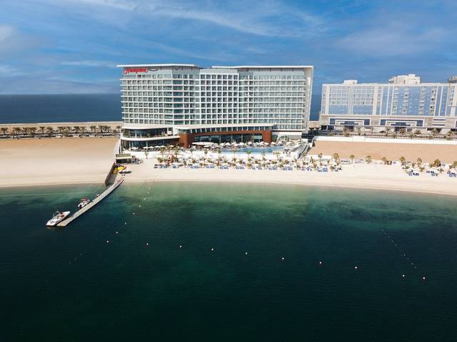 Hampton by Hilton Marjan Island 4★ — venkovní bazén v Ras Al Khaimah, Emiráty