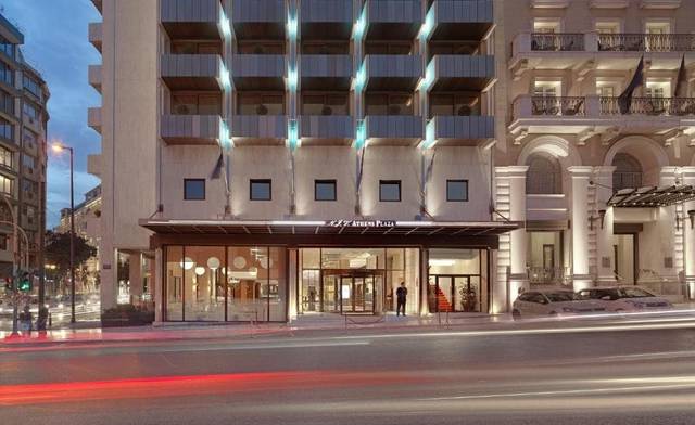 Hotel NJV Athens Plaza 5★ — elegantní exteriér v centru Athén, Řecko