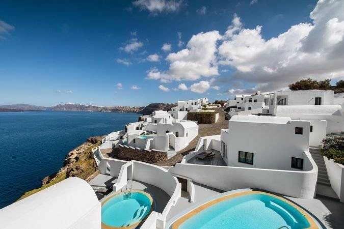Hotel Grand Ambassador Santorini — Řecko, Akrotiri