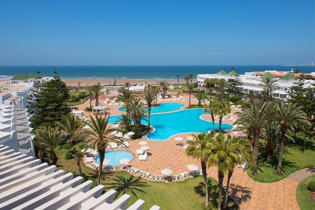 Hotel Iberostar Founty Beach 4★ — exteriér hotelového komplexu v Agadiru, Maroko