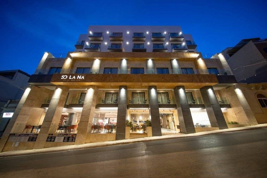 Solana Hotel and Spa — Malta, Malta - pobřeží