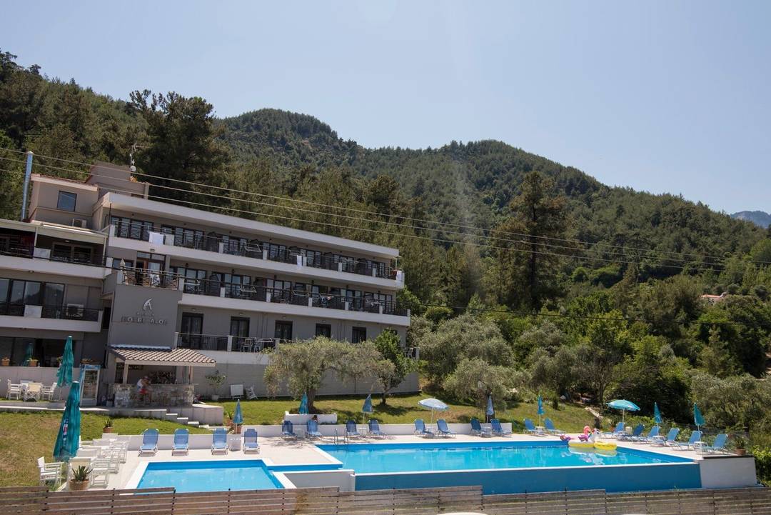Hotel Aloe — Řecko, Skala Potamia