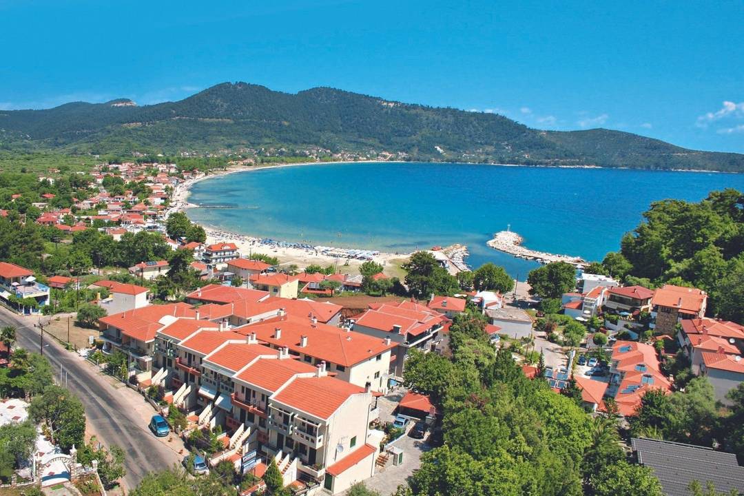 Hotel Ntinas Filoxenia — Řecko, Skala Potamia