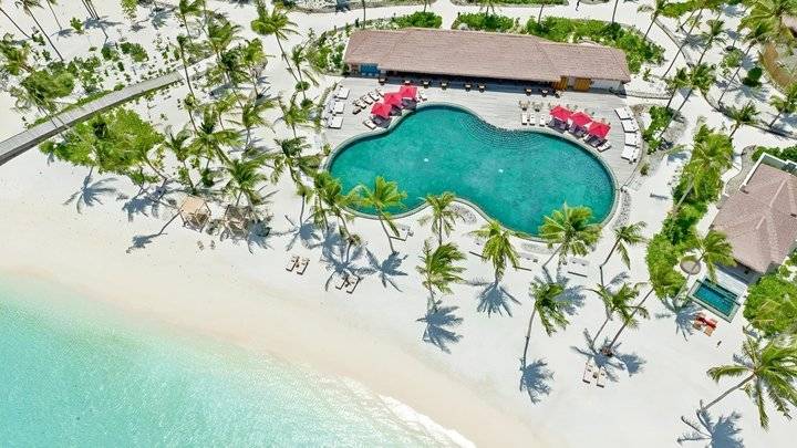 Hotel Melia Whale Lagoon — Maledivy, Jižní Ari atol