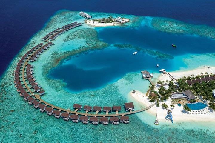 Hotel Oblu Select Sangeli — Maledivy, Severní Male atol