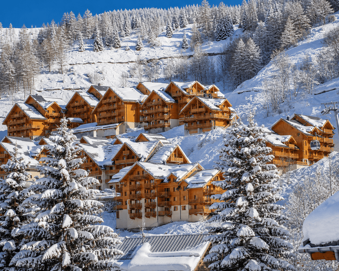 Residence Le Hameau et Les Chalets de la Vallée d´Or — Francie, Valloire